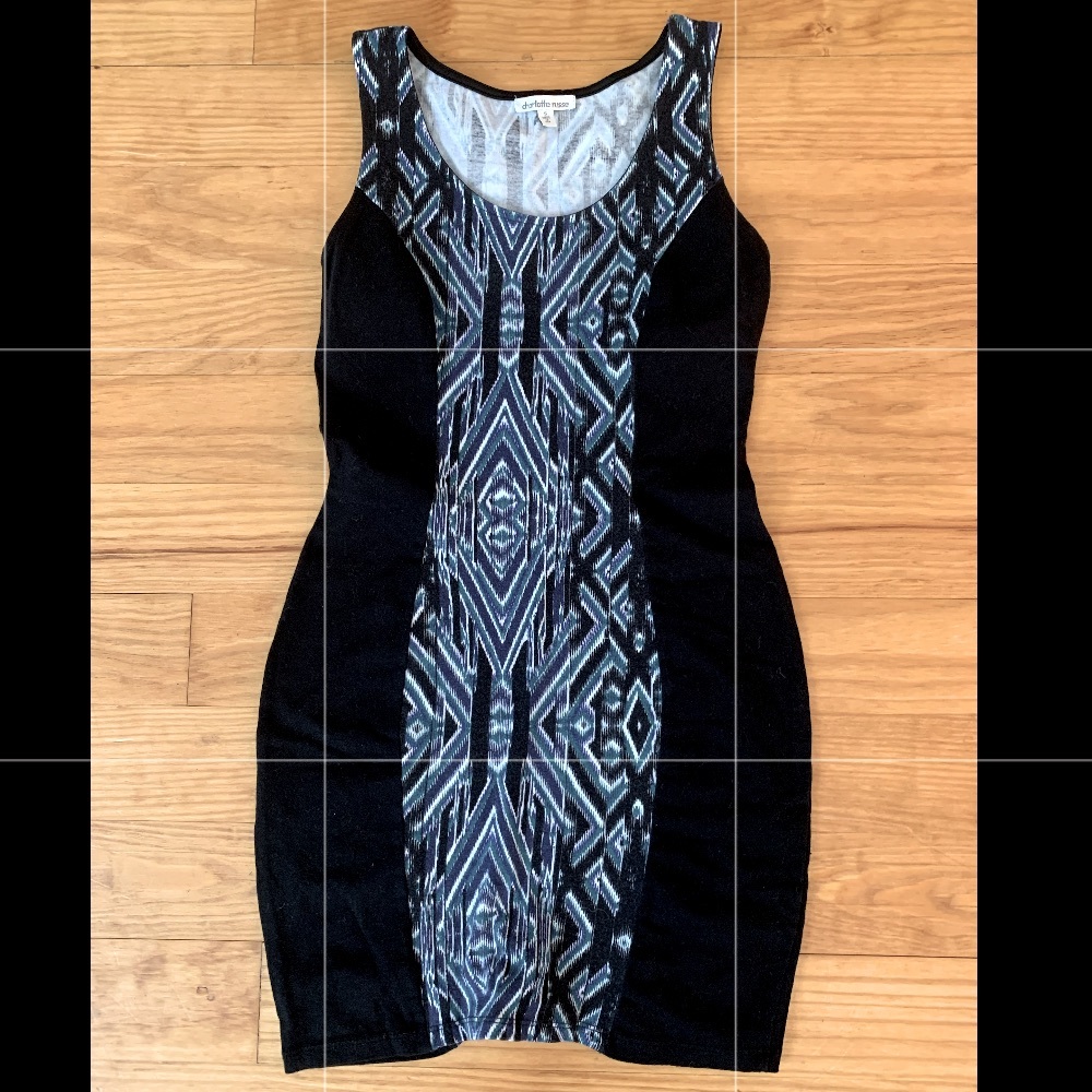 Aztec Print Dress